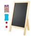 Wooden Drawing Board Easel Message Supply Yard Decorations Wood Chalk Board Black Chalkboard