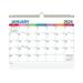 SHENGXINY 2024 Calendar Clearance Wall Calendar 2024-25 Planning Calendar Thick Paper Annual Calendar With Multiple Holidays For Planning And Organization B