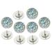 10Pcs Delicate Pushpins Multi-function Thumb Tacks Rhinestone Thumbtacks Map Accessory