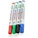 4 Pack Whiteboard Marker Pens Accessory White Board Dry-Erase Pen Writing Tool Set
