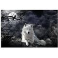 NIUZWDE Wolf Poster - Wolf Wall Art - Wolf Pictures - Wolf Paintings - Wolf Canvas - Wolf Wall Decor - Wolf Prints - Cool Wolf Posters - Wolf Room Decor - Animal Posters Unframe:12x18inch(30x45cm)