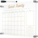 Desk Calendars Monthly Desk Pad Kitchen Message Board Dry Erase Board for Desk Calendar Fridge Magnetic Weekly Planner Board Magnetic Notebook Acrylic Office