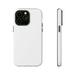 White iPhone Case-Google Pixel Phone Case-Samsung Galaxy Phone Case