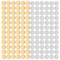 160 Pcs Jewlery Little Beads Beads for DIY Jewelry DIY Beads Beads for Jewelry Making Flat Beads Jewelry Spacer Beads