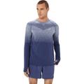 ASICS Herren T-Shirt SEAMLESS LS TOP, Größe XL in Blau