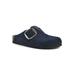 Women's Big Easy Mule by White Mountain in Navy Suede (Size 8 1/2 M)