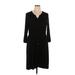 Market and Spruce Casual Dress - Shirtdress: Black Dresses - Women's Size 1X