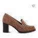 Giani Bernini Shoes | Giani Bernini Porshaa Loafer Dress Pumps | Color: Tan | Size: 6.5