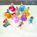 Disney Toys | Disney Princess Figurine Set. 10 Disney Princess | Color: Pink/Yellow | Size: Osbb