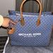 Michael Kors Bags | Big Michael Kors Tote Bag. | Color: Blue/Brown | Size: Os