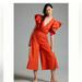 Anthropologie Other | Anthropologie Gorgeous Red Jumpsuit By Designer Zunilda Gutierrez Nwt | Color: Red | Size: Large