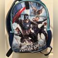 Disney Accessories | Disneyxmarvel Captain America: Civil War Reversible Backpack | Color: Blue | Size: Osb