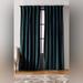 Anthropologie Other | Anthropologie Velvet Louise Curtain Color: Dark Green | Color: Green/Red/Tan | Size: 84 X 50