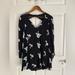 Free People Dresses | Free People Embroidered Floral Dress | Color: Black | Size: S