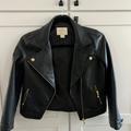 Kate Spade Jackets & Coats | Kate Spade Leather Jacket - Girls Size 12 | Color: Black | Size: 12g