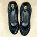 Tory Burch Shoes | Black Tory Burch Flats With Patent Leather Toe. | Color: Black | Size: 7