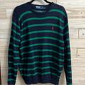 Polo By Ralph Lauren Sweaters | 2 For $99 Vintage Polo Ralph Lauren Crewneck Sweater Like New | Color: Blue/Green | Size: Xl