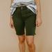 Free People Shorts | Free People Avery Bermuda Shorts In Army | Color: Green | Size: 24