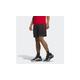 adidas Legends 3-Stripes Basketball Shorts, Herren Shorts, Black/Better Scarlet, IC2455