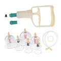 Gatuida 2 Sets Cupping Set Cupping Device Set Hand-Pull Type Cupping Device Cupping Device Kit Cupping for Gift Cupping for Face Multifunction Accessories Plastic Cup Combination Tool