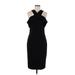 RACHEL Rachel Roy Casual Dress - Bodycon: Black Solid Dresses - Women's Size 6