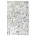 Black/White 12 x 9 x 0.5 in Area Rug - Villa by Classic Home Rectangle Sosa Area Rug Cotton/Wool/Jute & Sisal | 12 H x 9 W x 0.5 D in | Wayfair