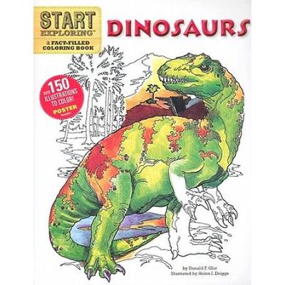 Start Exploring Dinosaurs A FactFilled Coloring Bo...