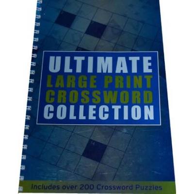 Ultimate Large Print Crossword Collection Spiral C...