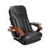 Shiatsulogic Pedicure Chair Cushion Cover Set (Black) Vibration Massage Chair Cover 16 EX Nail Salon Pedicure Equipment And Furniture