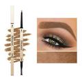 Melotizhi Eyebrow Pencil Waterproof Professional Makeup Eye Brow Pen Waterproof Eyebrow Pencil Professional Brow Enhancing Kit With Eyebrow Brush.Create Natural Eyebrows Keep Them All Day Dark Brown