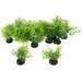 20 Pcs Aquarium Landscaping Fish Tank Aquarium Plants Plastic Replaceable Faux Plant Faux Aquatic Floral Aquarium Decor