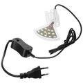 Fish Tank Light Aquarium Lamp LED Fish Tank Light Household Fish Tank Lamp Aquarium Light (EU Plug)