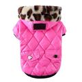 Dog Clothes Winter Casual Warm Two Feet Clothes Teddy Myna Padded Jacket XS