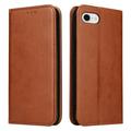 Wallet Case For iPhone 7 / 8 / SE 2020 / SE 2022 Case Wallet-High Quality Leather Magnetic Closure Case-RFID Blocking Card Holders-Shockproof TPU Shell Folio Cover Women Men Men/Women Brown