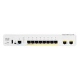Used Cisco WS-C2960C-8PC-L Catalyst 2960C 8-Ports 10/100/1000Base-T RJ-45 (PoE) Manageable Layer 2 Switch with 2x Gigabits Ethernet Uplink Ports and 2x Shared (SFP) Slots 1 Year Warranty