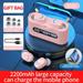 Ozmmyan Wireless Bluetooth Headset Can Charge Mobile Phones With Large Capacity Charging Compartment Power Bank Clearance