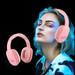 Ozmmyan Headworn Wireless Bluetooth Headset Subwoofer With Microphone RGB Universal For Mobile Phones And Computers