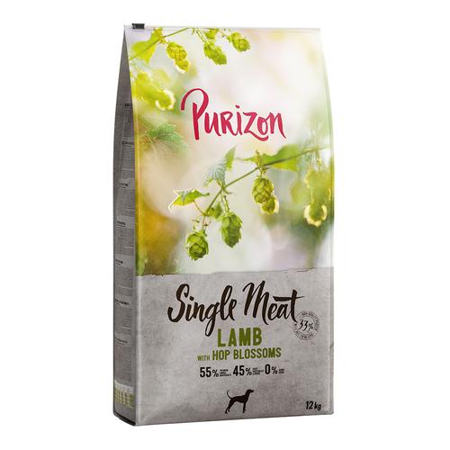 Purizon Single Meat Lamm mit Hopfenblumen - 2 x 12 kg