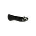 Melissa Flats: Slip-on Wedge Casual Black Solid Shoes - Women's Size 7 - Round Toe