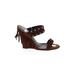 Giuseppe Zanotti Wedges: Brown Shoes - Women's Size 40