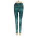 Calia by Carrie Underwood Active Pants - Mid/Reg Rise: Teal Activewear - Women's Size Small