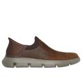 Skechers Men's Slip-ins: Garza - Dorado Loafer Shoes | Size 7.5 | Brown | Leather