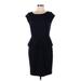 Nine & Co. Casual Dress - Sheath: Blue Dresses - Women's Size 8