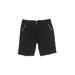The Limited Dressy Shorts: Black Solid Bottoms - Women's Size 8