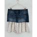 American Eagle Outfitters Skirts | American Eagle Outfitters Womens Vintage Embroidery Jeans Skirt Denim Size 10 | Color: Blue | Size: 10