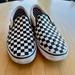 Vans Shoes | Men’s Vans Skate Slip-On Checkered ‘Pop-Cush’ Size 13 | Color: Red | Size: 13
