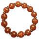 YHDONE Tibetan Wrapped Weathered Red Flesh Round Bead Agate Dzi Bead Strings (With Certificate) For Men and Women jade Bracelets for men