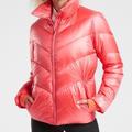 Athleta Jackets & Coats | Athleta Lofty Down Jacket In Coral Petal | Color: Orange/Pink | Size: L