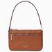 Kate Spade Bags | Kate Spade Leila Convertible Wristlet Shoulder Bag Leather Gingerbread Brown New | Color: Brown/Tan | Size: Os