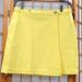 J. Crew Skirts | J. Crew Nwt Yellow Denim Mini Skirt | Color: Silver/Yellow | Size: 6